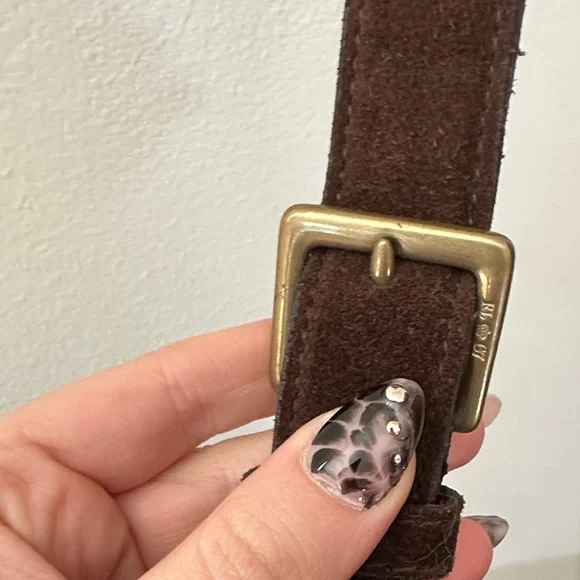 Vintage Suede Ralph Lauren Messenger Bag - Picture 3 of 9